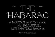 Habarac | Modern Elegant Serif Font, a Serif Font by Typoraith Co (Thumbnail 1 of 15)