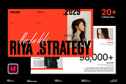 RIYA | STRATEGY DECK, a Presentation Template by Templeste (Thumbnail 1 of 5)