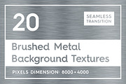 20 Brushed Metal Background Textures, a Texture Graphic by Textures & Backgrounds (Thumbnail 1 of 21)