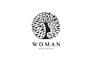 Woman Tree Nature Logo Template, a Branding & Logo Template by yopie (Thumbnail 3 of 3)