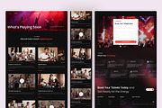 Quickets – Concert Ticketing Website, an UI Kit Template by peterdraw (Thumbnail 4 of 7)