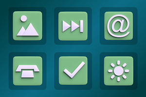 User Interface 3D Icon Pack