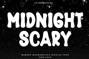 Midnight Scary, a Script Font by InermediaSTUDIO (Thumbnail 1 of 8)