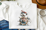 Whimsical Sailor Animals Clipart, an Animal Illustration by fashionaddict (Thumbnail 6 of 7)