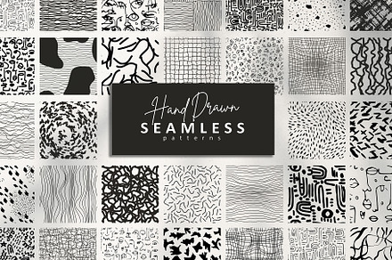 Hand drawn Seamless pattern