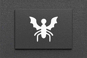Bat Insect Silhouette Vector, an Animal Illustration by Vectorium Studio (Thumbnail 4 of 4)