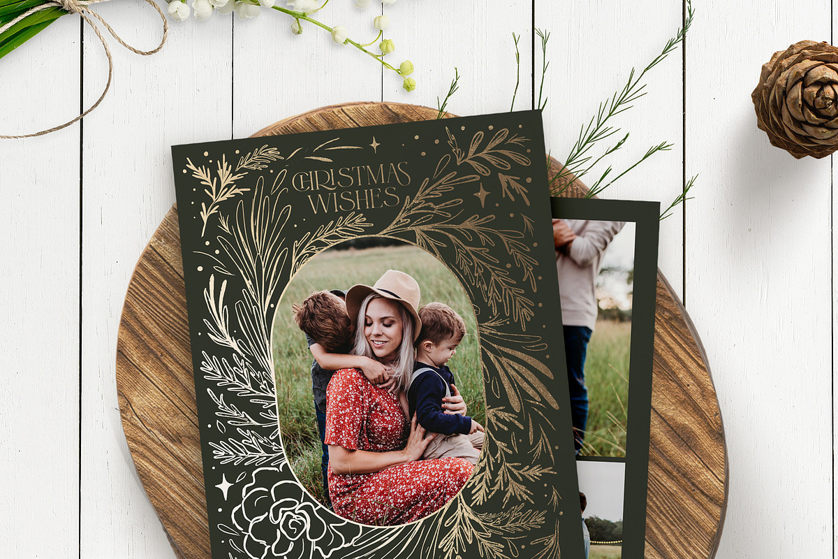 Christmas card templates 2023, a Card Template by 7th Avenue Designs (Photo 15 of 21)