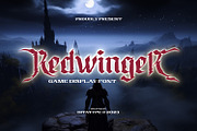 Redwinger, a Symbol Font by Ditatype (Thumbnail 1 of 10)