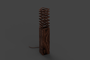 Styles Wooden Lamp