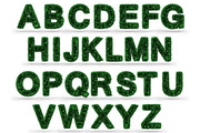 Uppercase GRASS, green font, a Background Graphic by 3D Graphics Shop (Thumbnail 3 of 3)