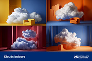Clouds indoors. 25 images, a Decorative Illustration by Handmadefont (Thumbnail 4 of 10)