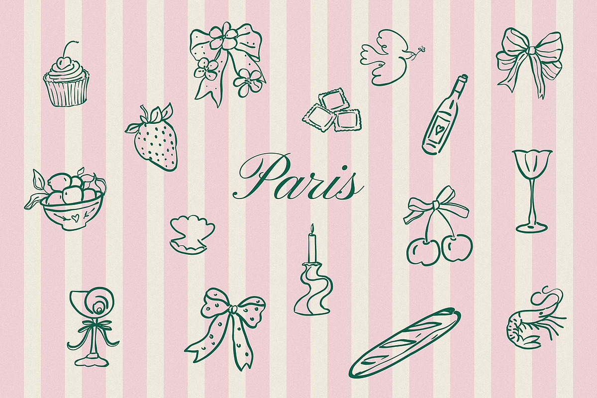 Whimsical Wedding Clipart Collection, an Object Illustration by Ayya Studio (Photo 18 of 20)