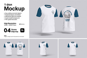 T-Shirt Mockup Bundle Set, a Shirt Mockup by Rielismee