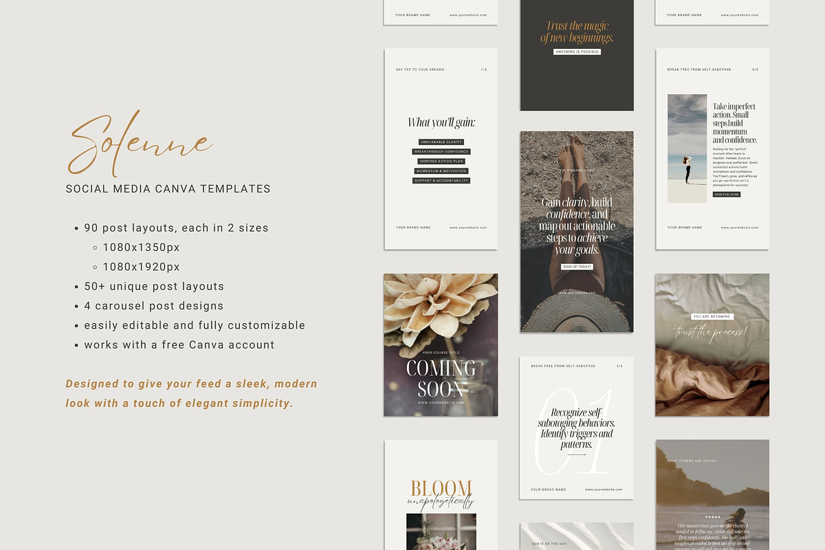 Canva Templates Social Media Posts, a Social Media Template by DESIGN BY nube (Photo 10 of 10)