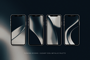 30 Cool Metallic Backgrounds 01-03, a Background Graphic by DESIGN BY nube (Thumbnail 4 of 10)