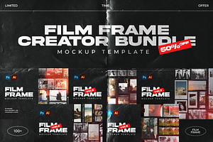 Film Frame Creator Bundle, a Mockup by Sixtysix Labs