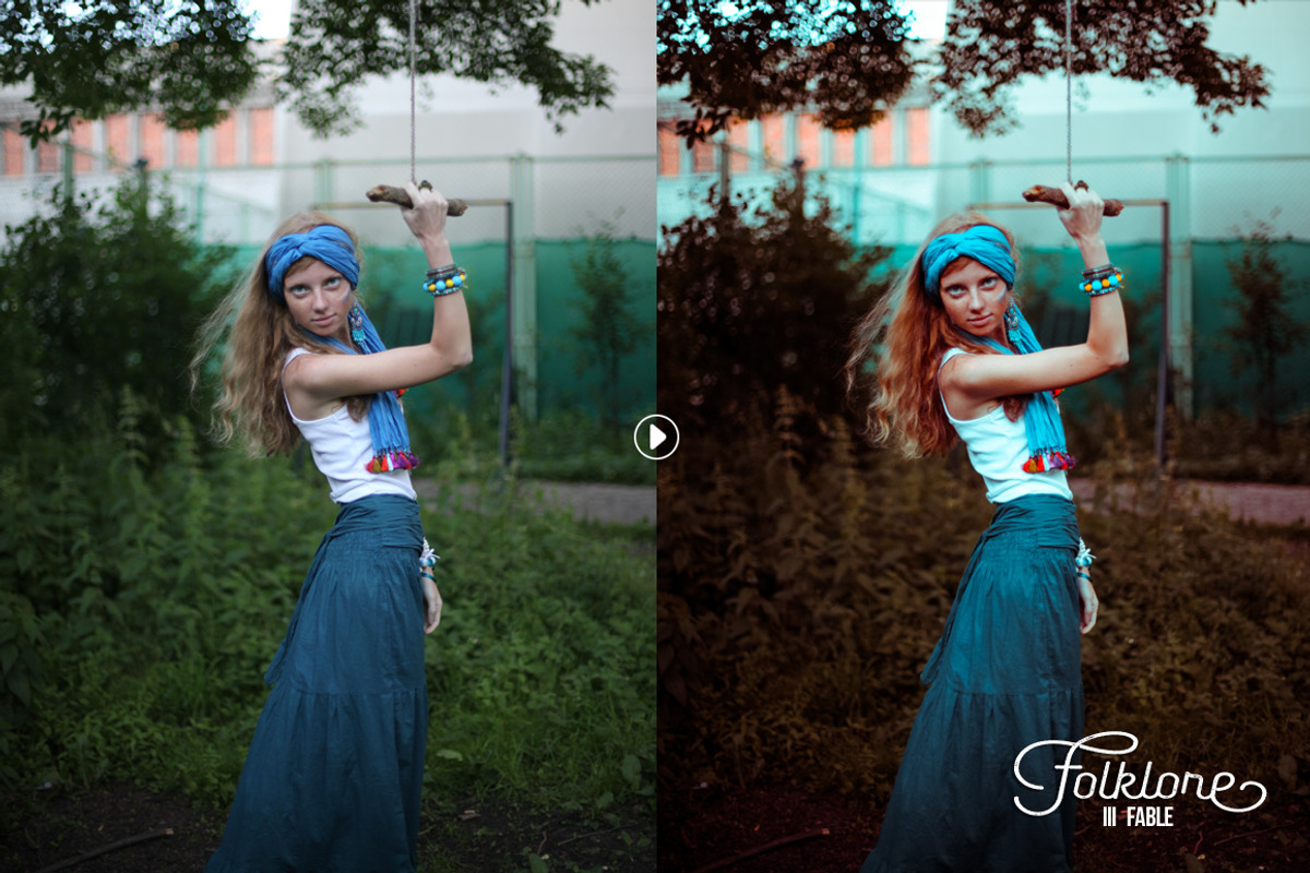 Folklore Lightroom Preset Pack, an Action Add-On by Presetrain Co. (Photo 4 of 5)