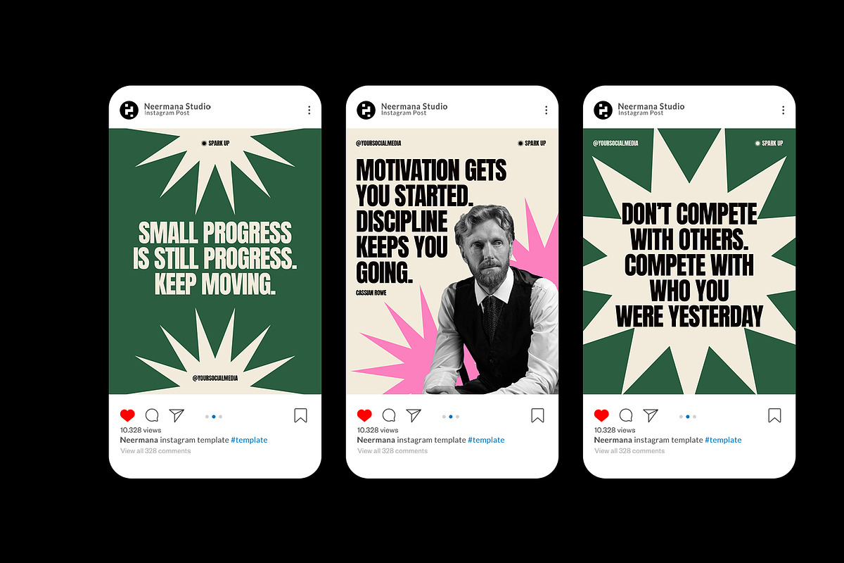 Motivation Instagram Post preview 2