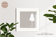 Female Fashion Illustration Art Pack, a Person Illustration by Luna Sonego Design (Thumbnail 3 of 8)