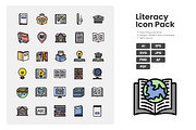 Literacy & Education Icon Set, a Duotone Icon by erifqizeicon (Thumbnail 2 of 3)