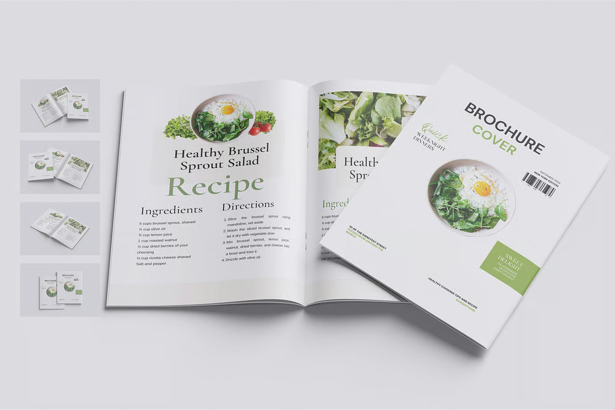 US Letter Brochure Mockup, an Advertising Mockup by zpackcreative (Photo 1 of 6)
