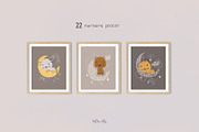 Sleeping baby animals. clipart, an Animal Illustration by tata_ota (Thumbnail 6 of 11)