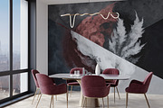 Wallpaper mockup - luxury & minimal, a Household Mockup by Hunny Badger (Thumbnail 6 of 8)