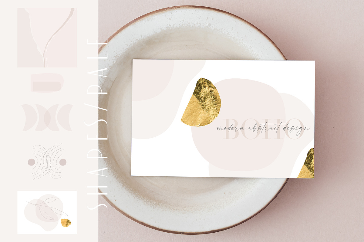 Abstract shapes art collection, a Texture Graphic by Anna Sokol (Photo 5 of 28)