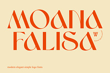 Moana Falisa – Modern Elegant Serif