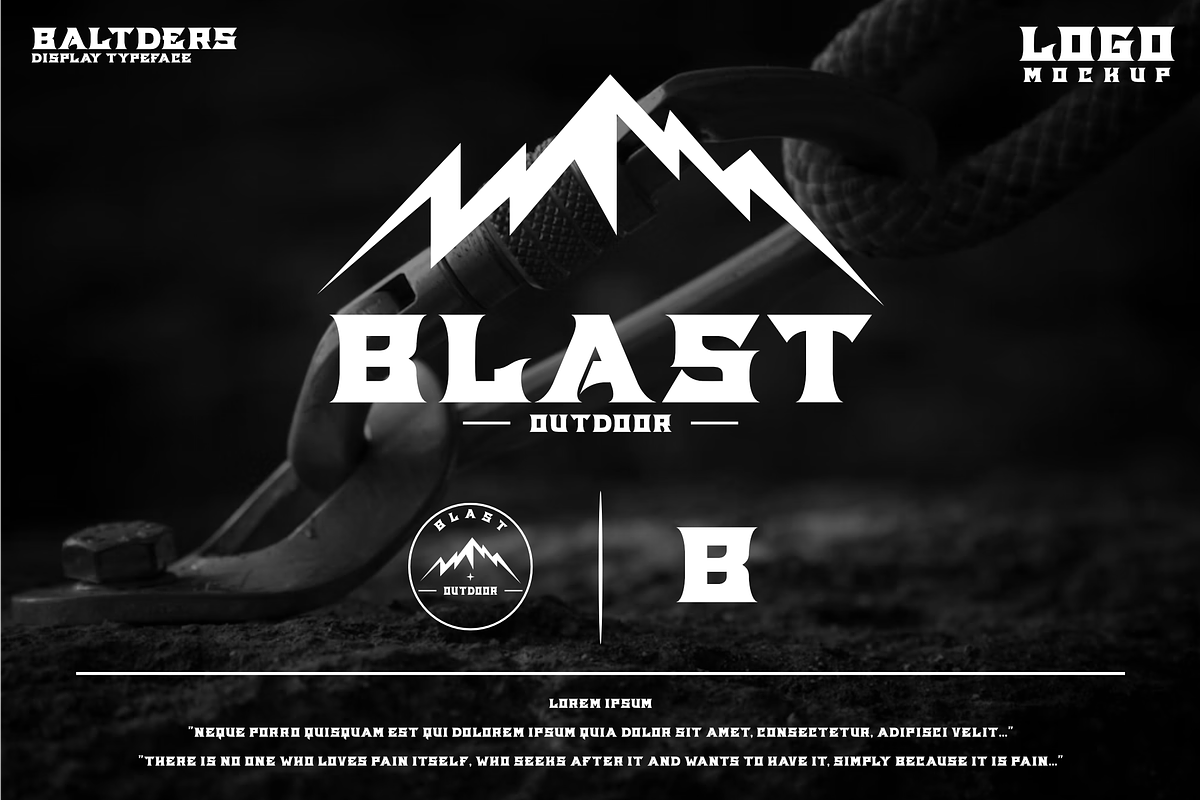 Baltders – Bold & Strong Display, a Blackletter Font by zamjumps (Photo 3 of 10)