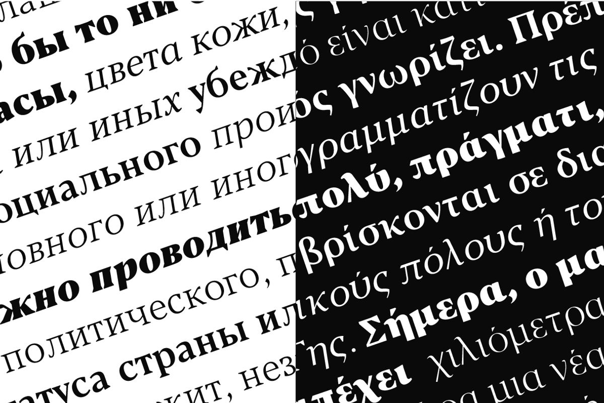 Blacker Pro - 69 fonts, a Serif Font by Zetafonts (Photo 14 of 18)