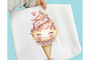 Whimsical Summer Ice Cream, an Illustration by designcity5 (Thumbnail 5 of 5)