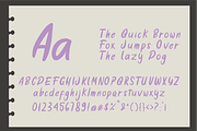 Tonehead - Playful Handwritten Font, a Handwritten Font by Berdansabersama (Thumbnail 2 of 8)