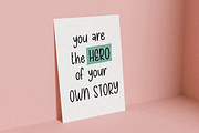 Ganyo, a Handwritten Font by Forberas Club (Thumbnail 6 of 8)