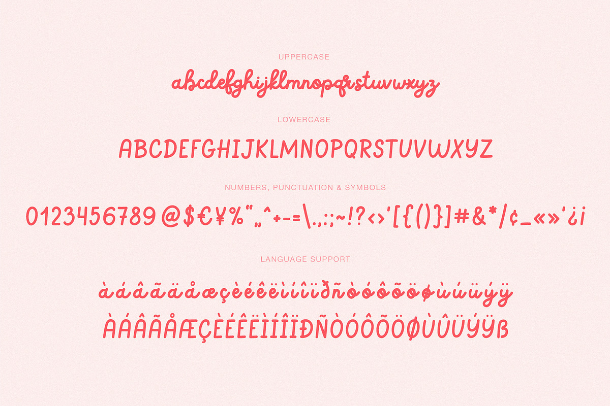Bubblegum | Font duo, a Script Font by JuliaVolkova (Photo 11 of 12)