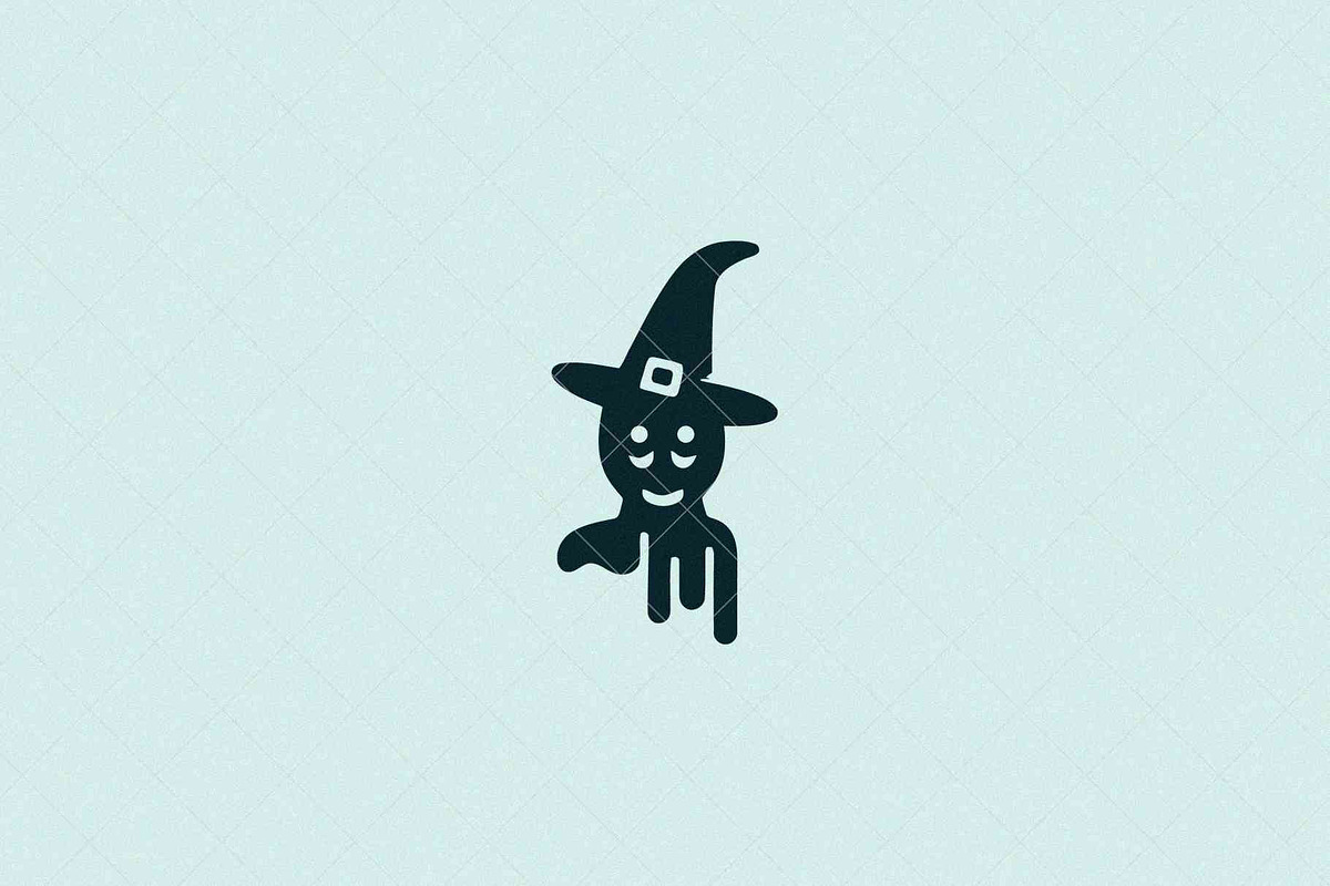Halloween Witch Icon, a Seasonal Illustration by Vectorium Studio (Photo 3 of 3)