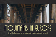 Monsante - Modern Art Deco, a Font by Arterfak Project (Thumbnail 5 of 13)