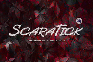 Scaratick - Handwritten Font Family