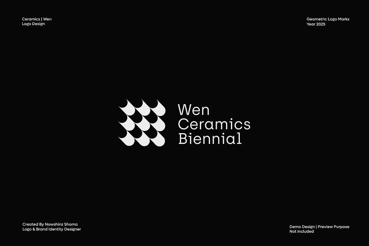 100+ Geometric Logo Marks, a Branding & Logo Template by Nowshinz Shoma (Photo 10 of 16)