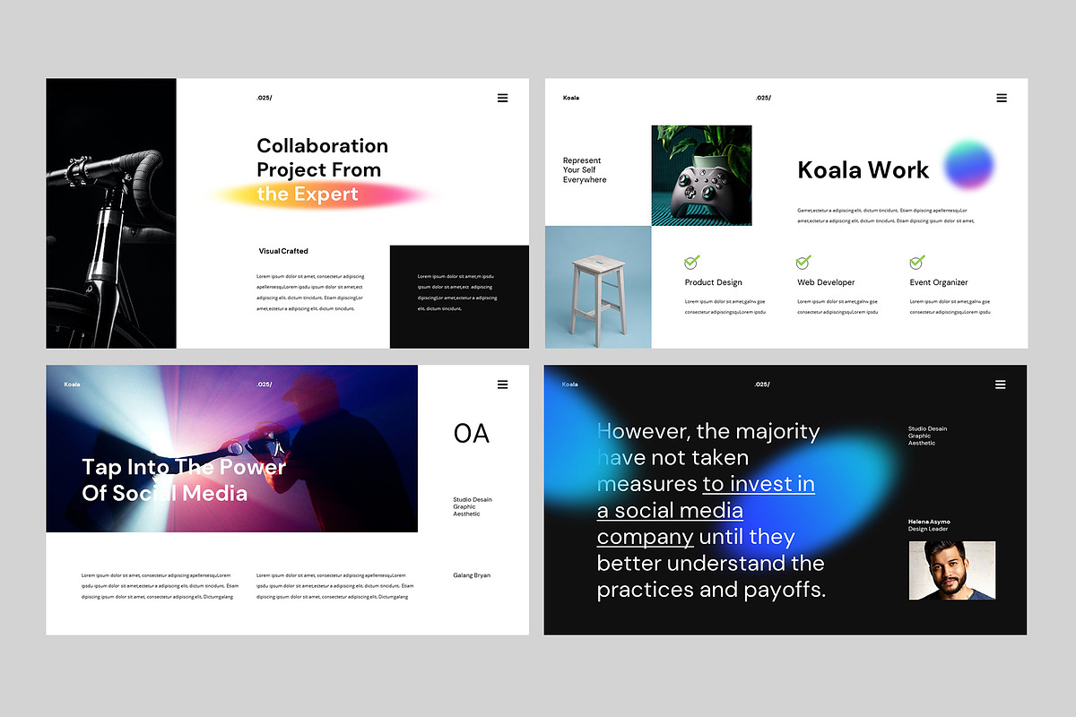 KOALA - Business Powerpoint Template, a Presentation Template by rgbryand