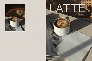 Latte Photo Mockup Bundle