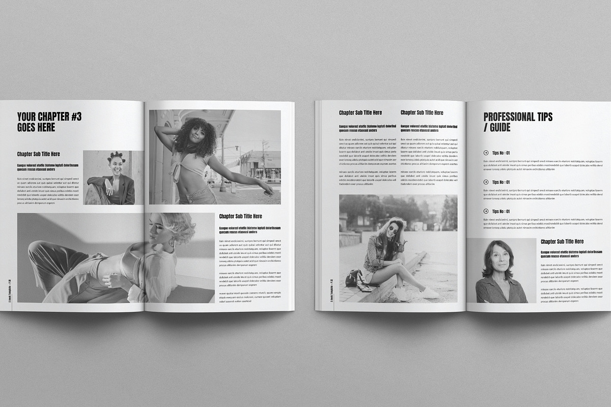 E-Book Template, a Brochure Template by E-Type (Photo 5 of 8)