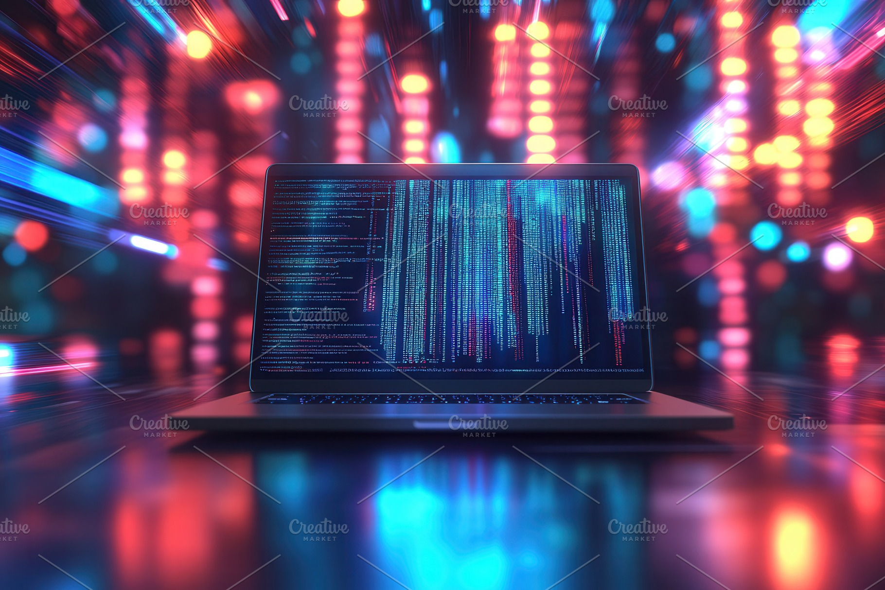 A laptop screen up close, a Photo by Pavel_design