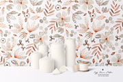 Foggy Flowers Watercolor Pattern, a Pattern Graphic by Webvilla Studio (Thumbnail 5 of 6)