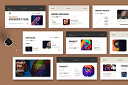 Portfolio Presentation Template, a Presentation Template by MightyDesign (Thumbnail 1 of 8)