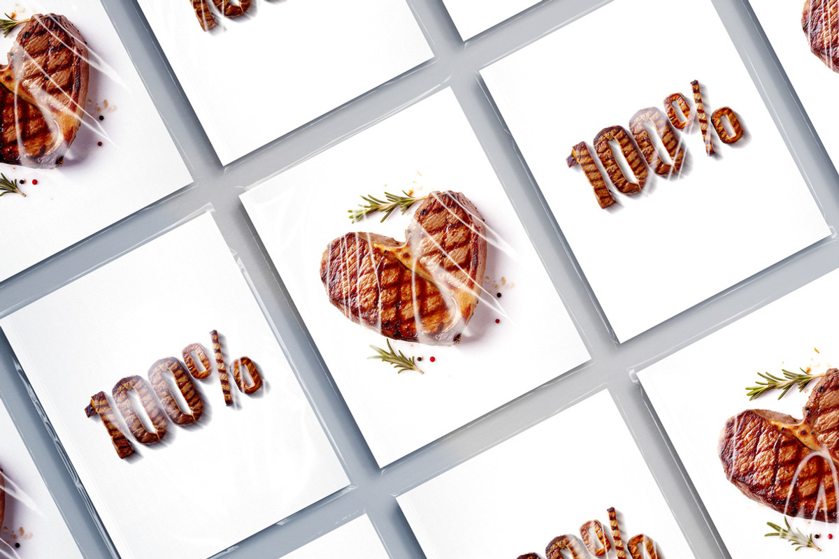 Steak Font, a Sans Serif Font by Handmadefont (Photo 7 of 10)