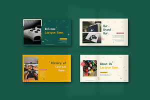 Lastyum Game Keynote Template