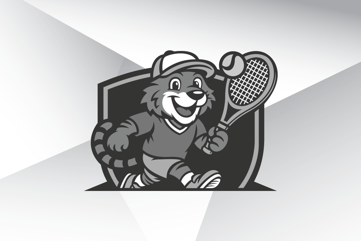 Friendly Tiger Tennis Logo Template, a Branding & Logo Template by Heavtryq Design (Photo 2 of 3)