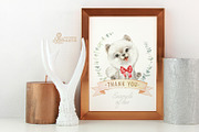 Puppy Paws 2. Watercolor Collection, an Illustration by OctopusArtis (Thumbnail 11 of 11)