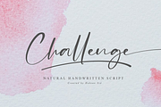 Challenge // Casual Handwritten Font, a Script Font by Haksen (Thumbnail 14 of 14)